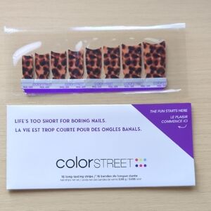 Color Street Bookworm Nail Wraps